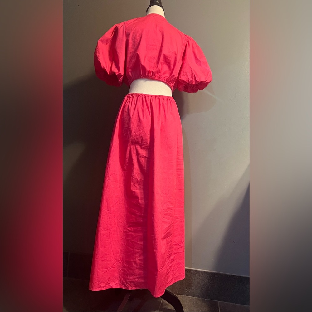 DELUC WOMEN'S COTTON PISARRO
DRESS in FUCHSIA. Size S. NWT - Picture 9 of 16